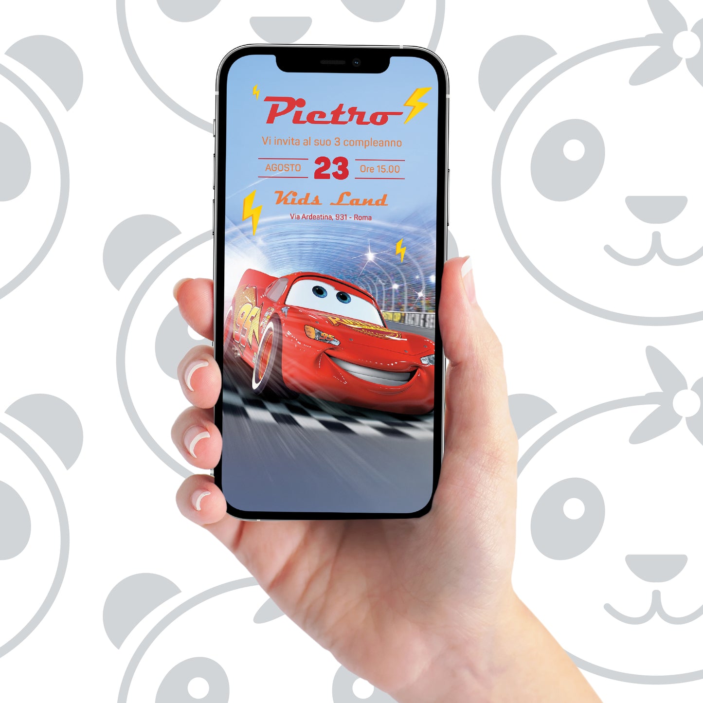 Invito digitale Cars