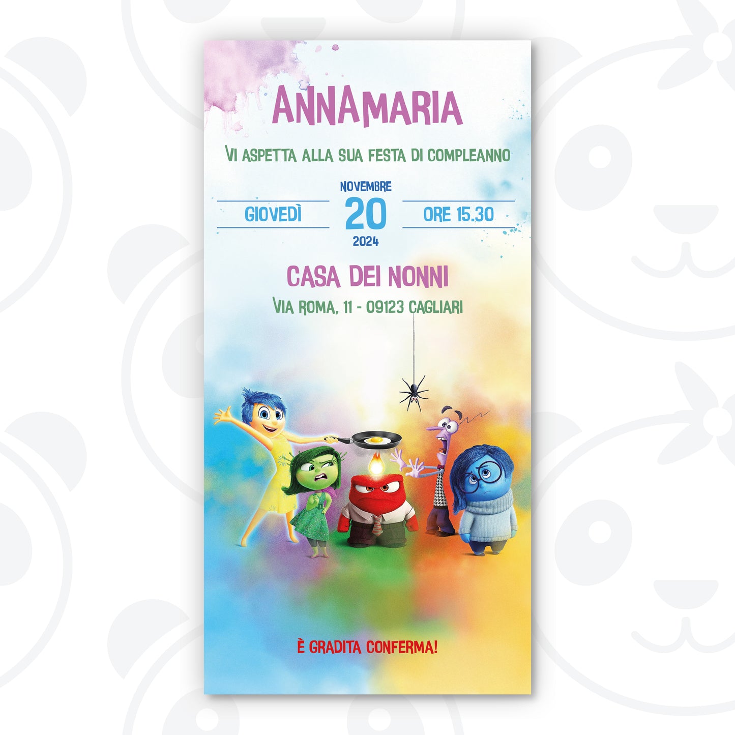 Invito digitale Inside Out