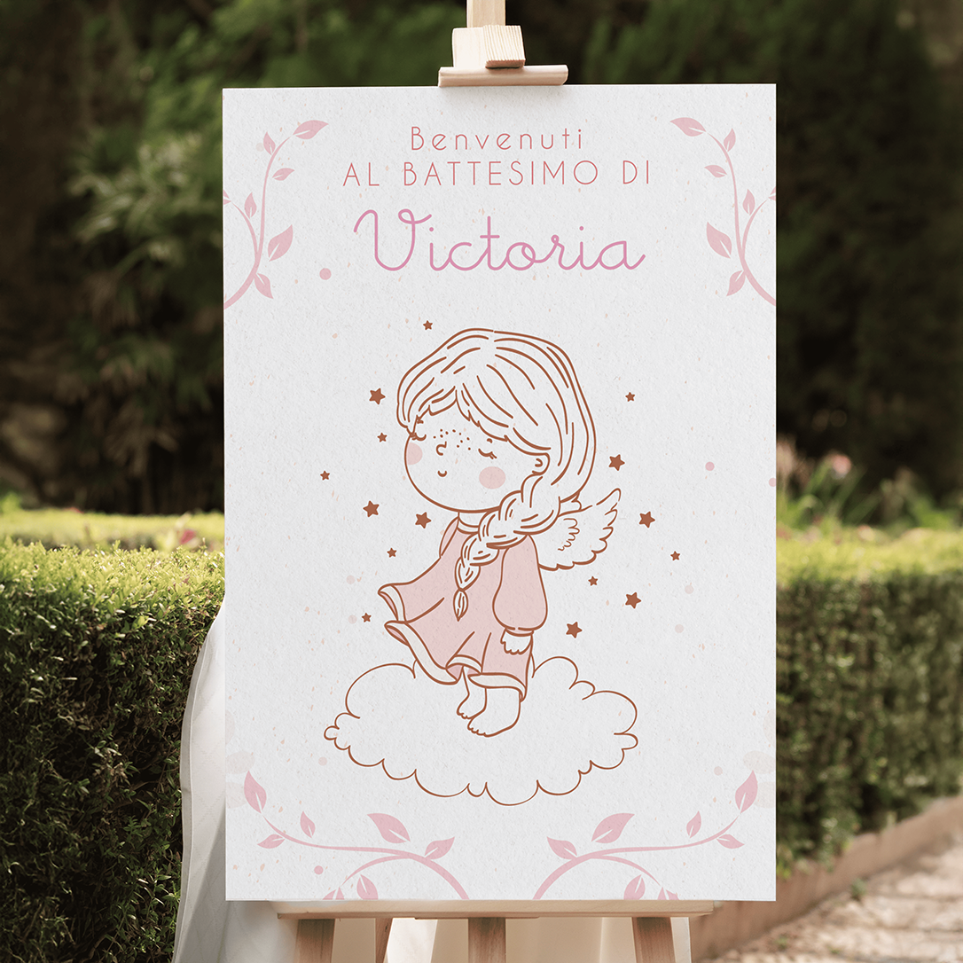 Baptism welcome sign