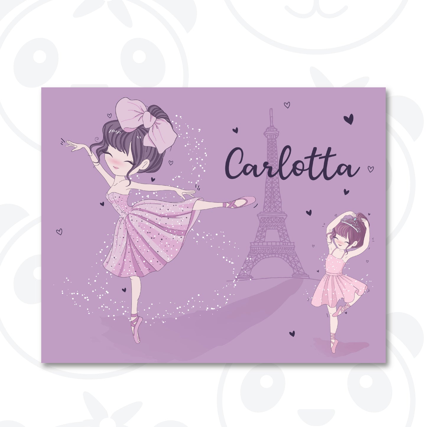 Banner compleanno ballerina