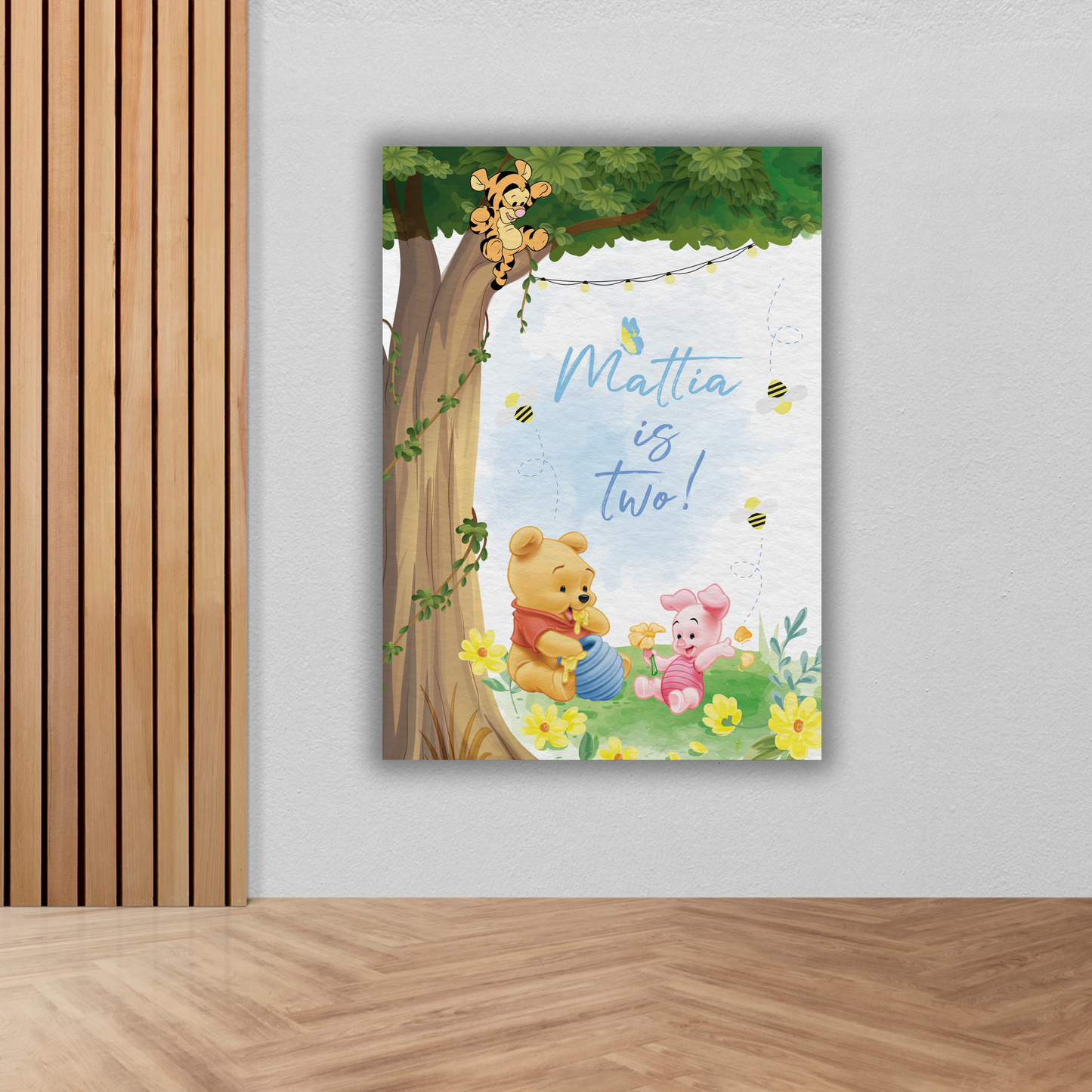 Banner compleanno Winnie The Pooh