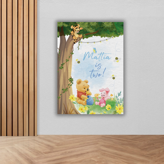 Banner compleanno Winnie The Pooh