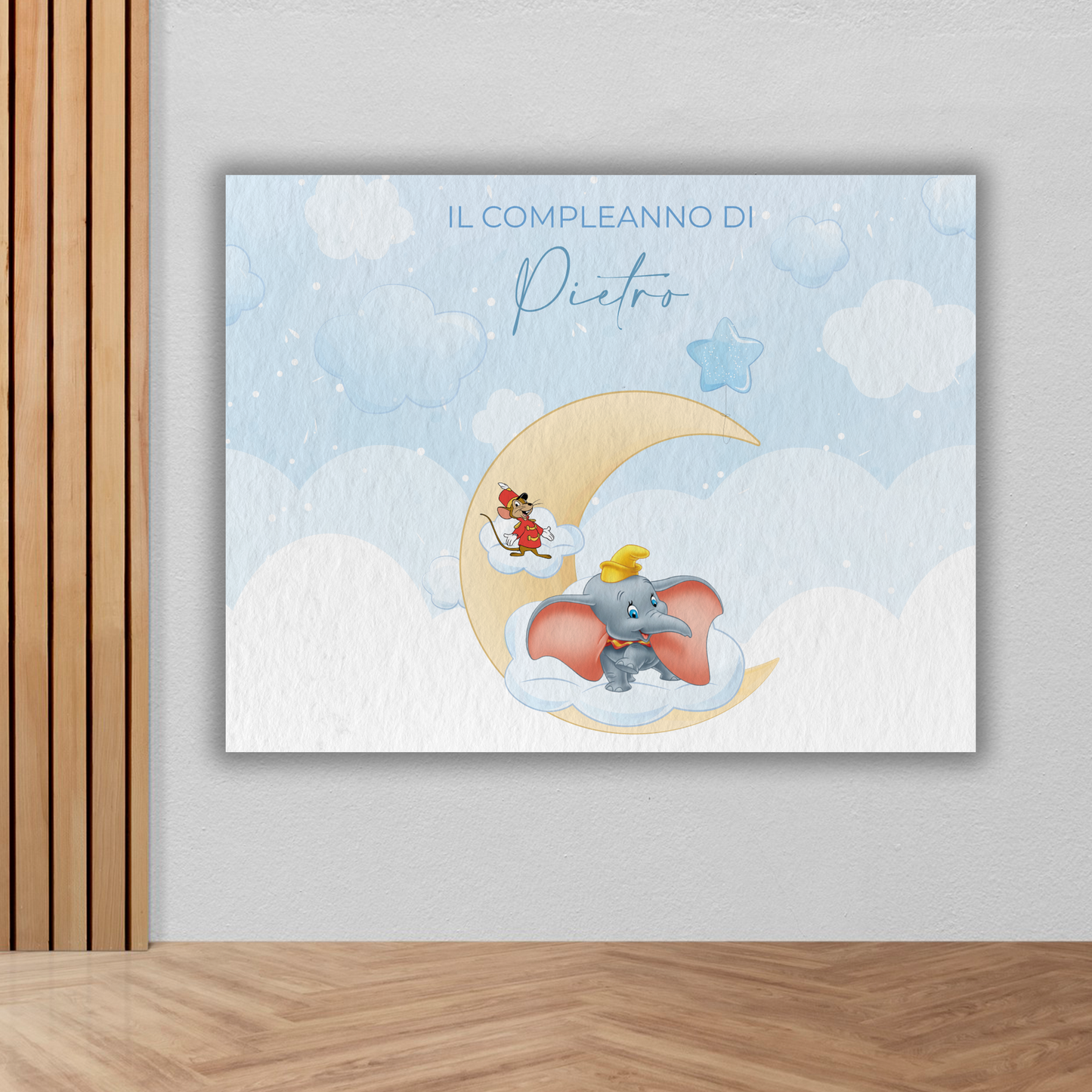 Banner compleanno Dumbo