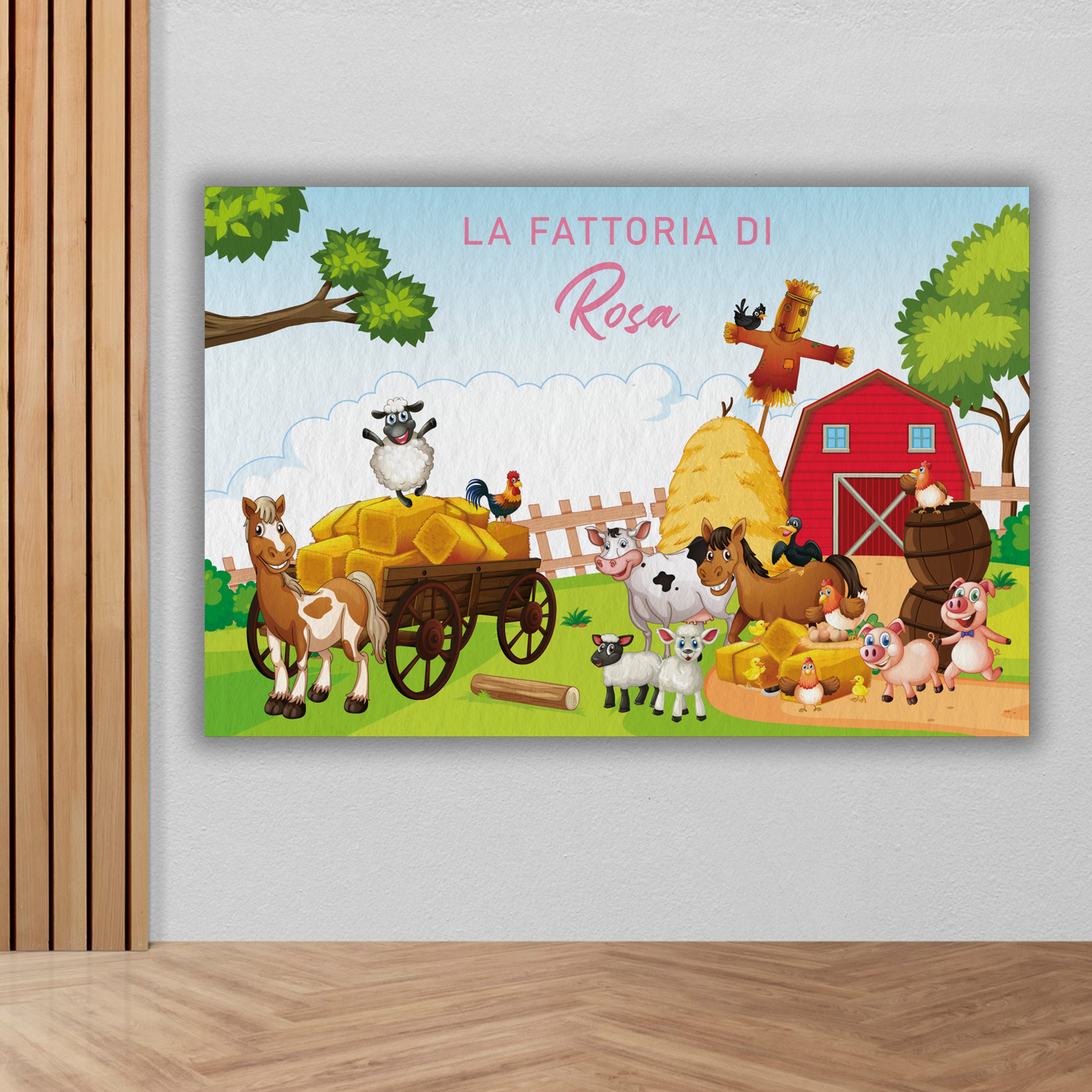 Banner compleanno fattoria