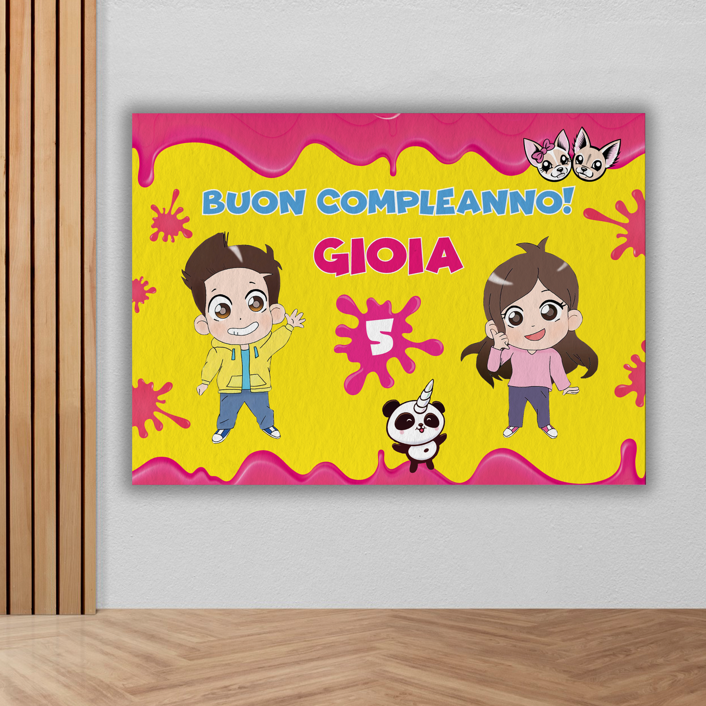 Banner compleanno Me contro Te