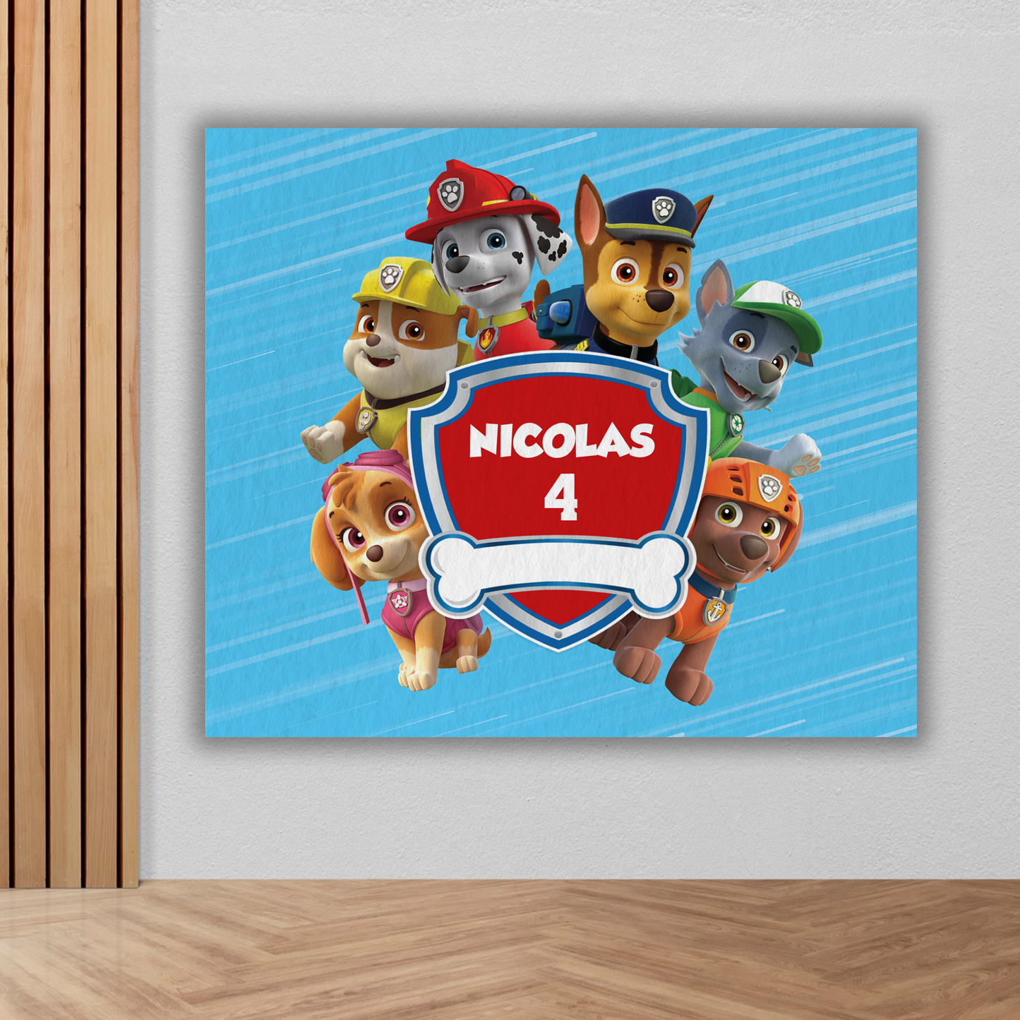 Banner compleanno Paw Patrol