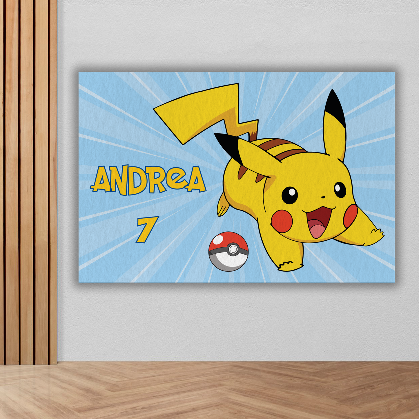 Banner compleanno Pikachu
