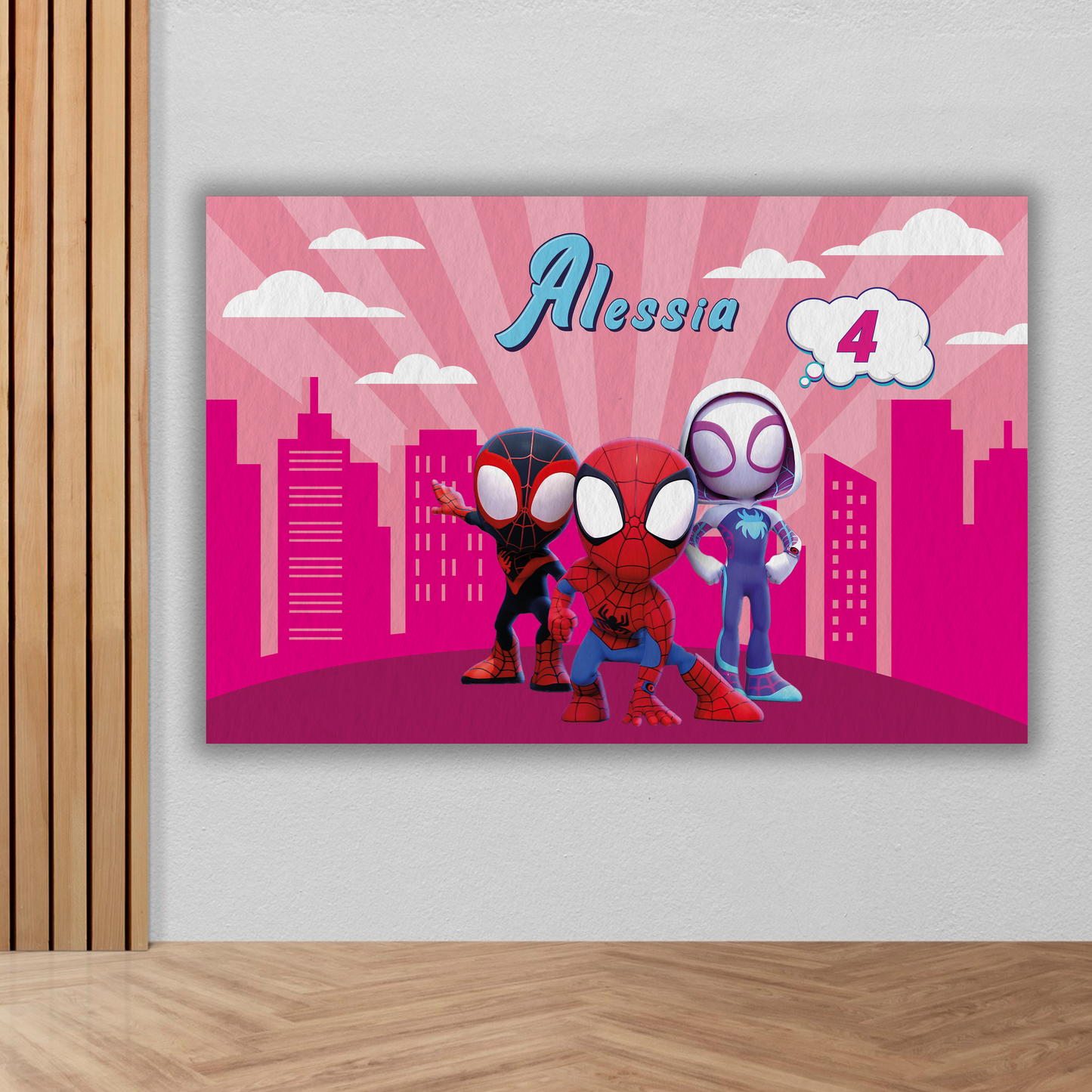 Banner compleanno Spidey