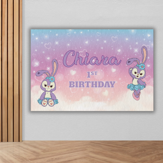 Banner compleanno Stella Lou