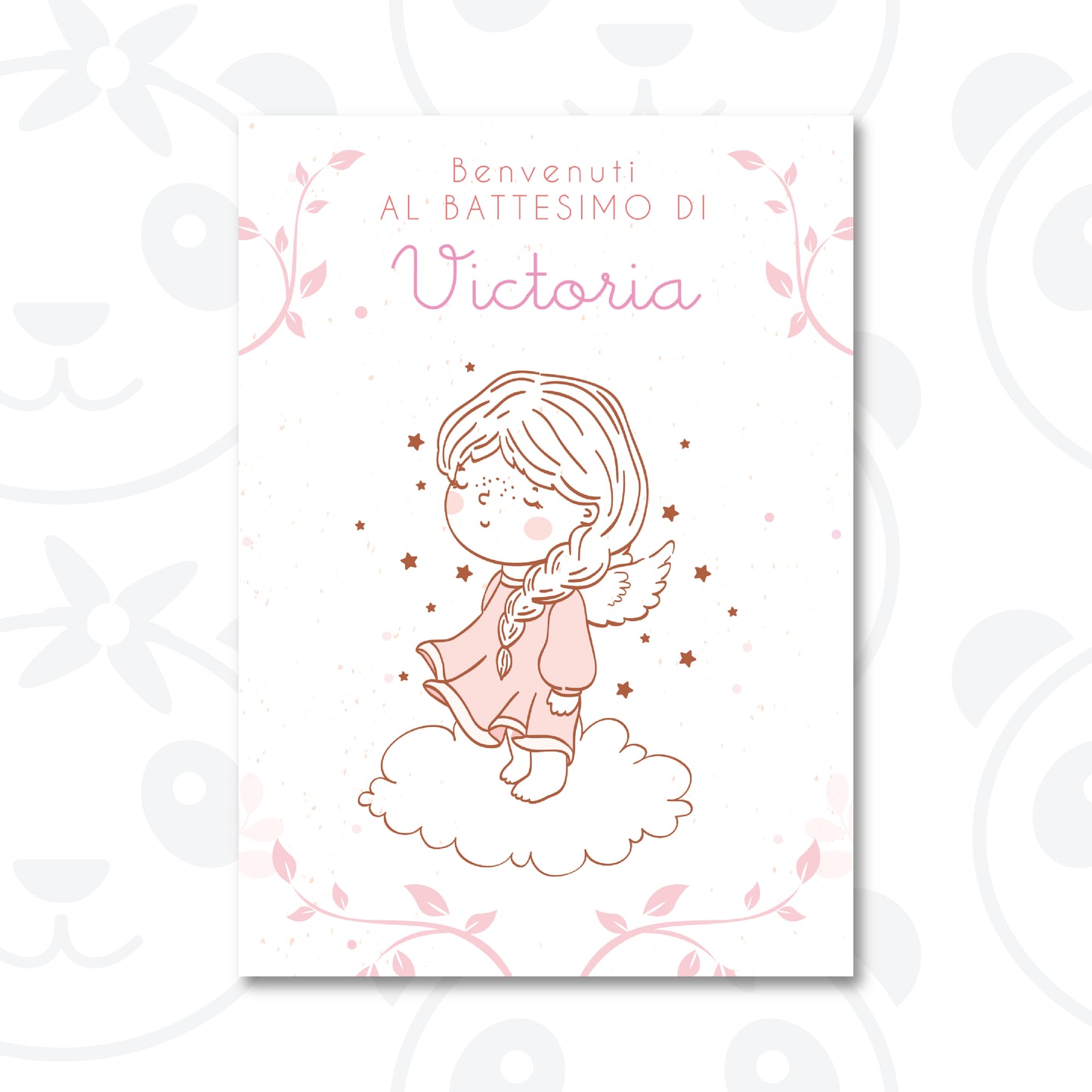 Baptism welcome sign