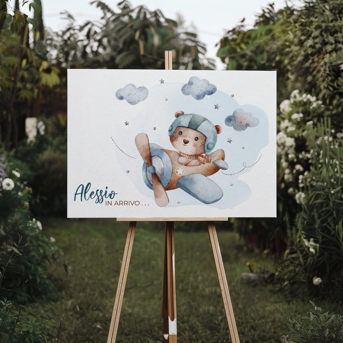 Cartello di benvenuto Baby Shower