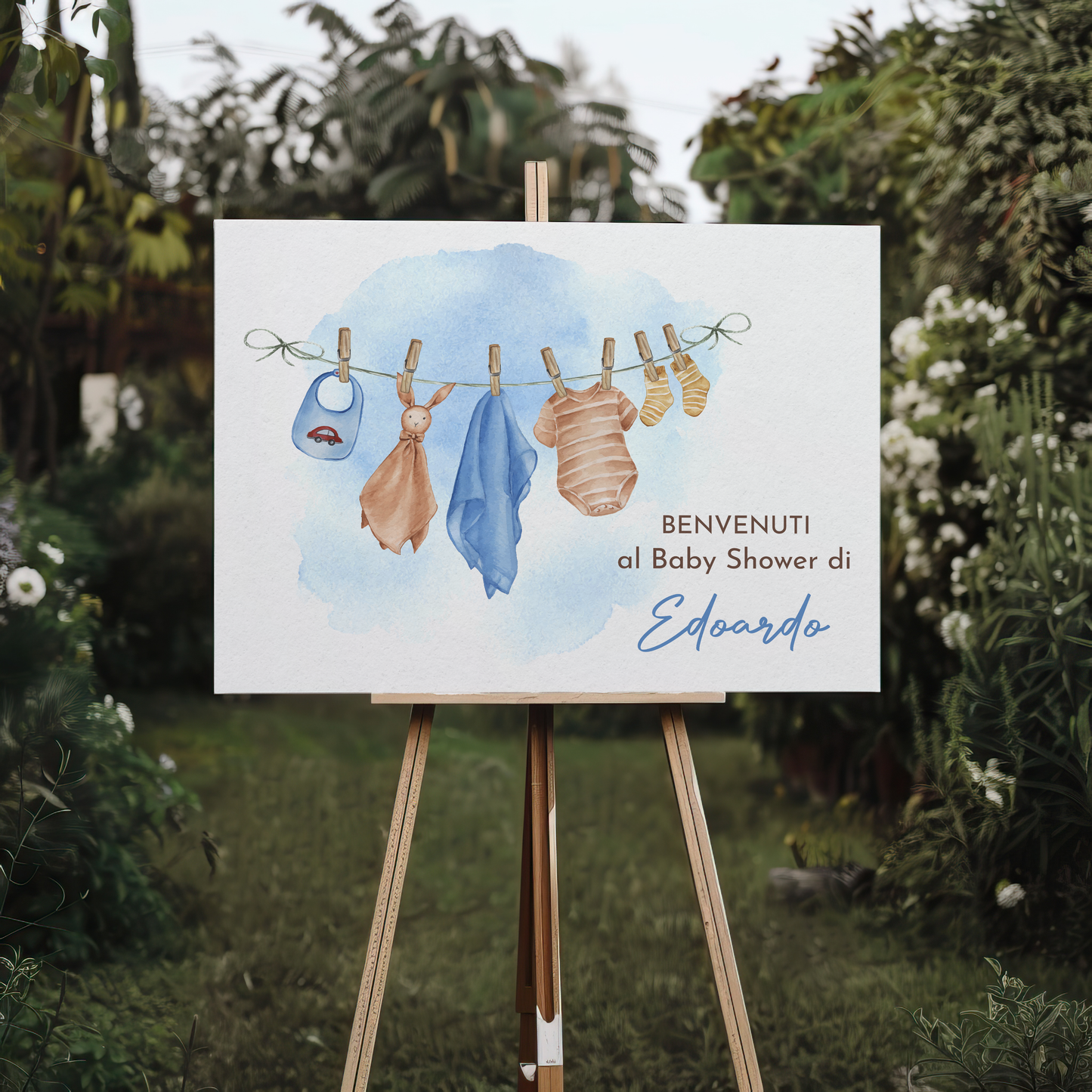 Cartello di benvenuto Baby Shower