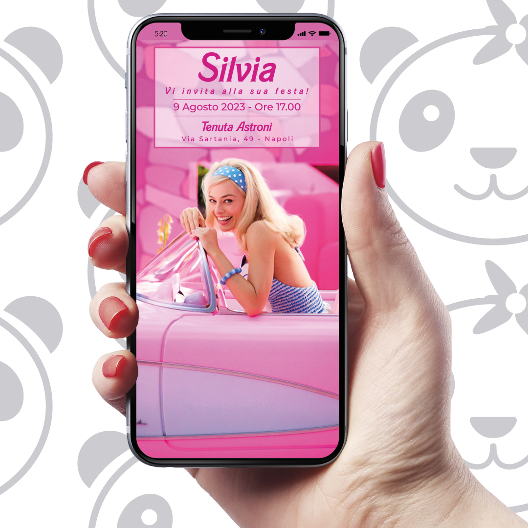 Invito digitale Barbie The movie