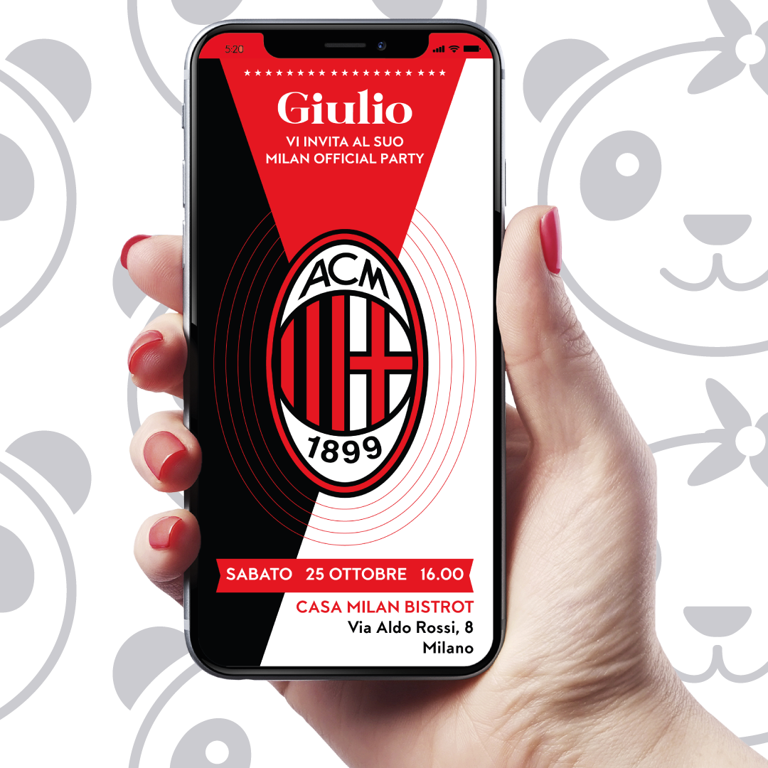 Invito digitale compleanno adulti