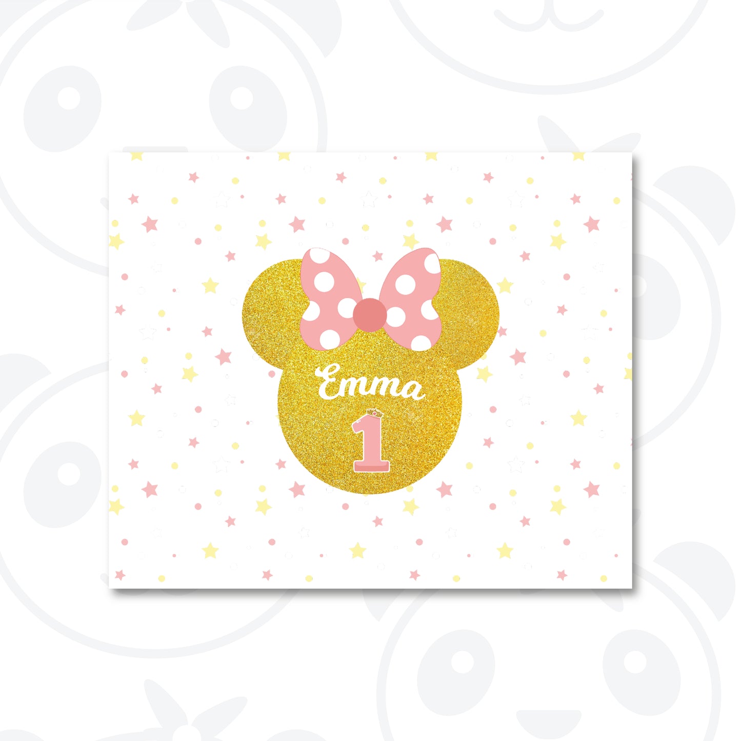 Banner compleanno Minnie