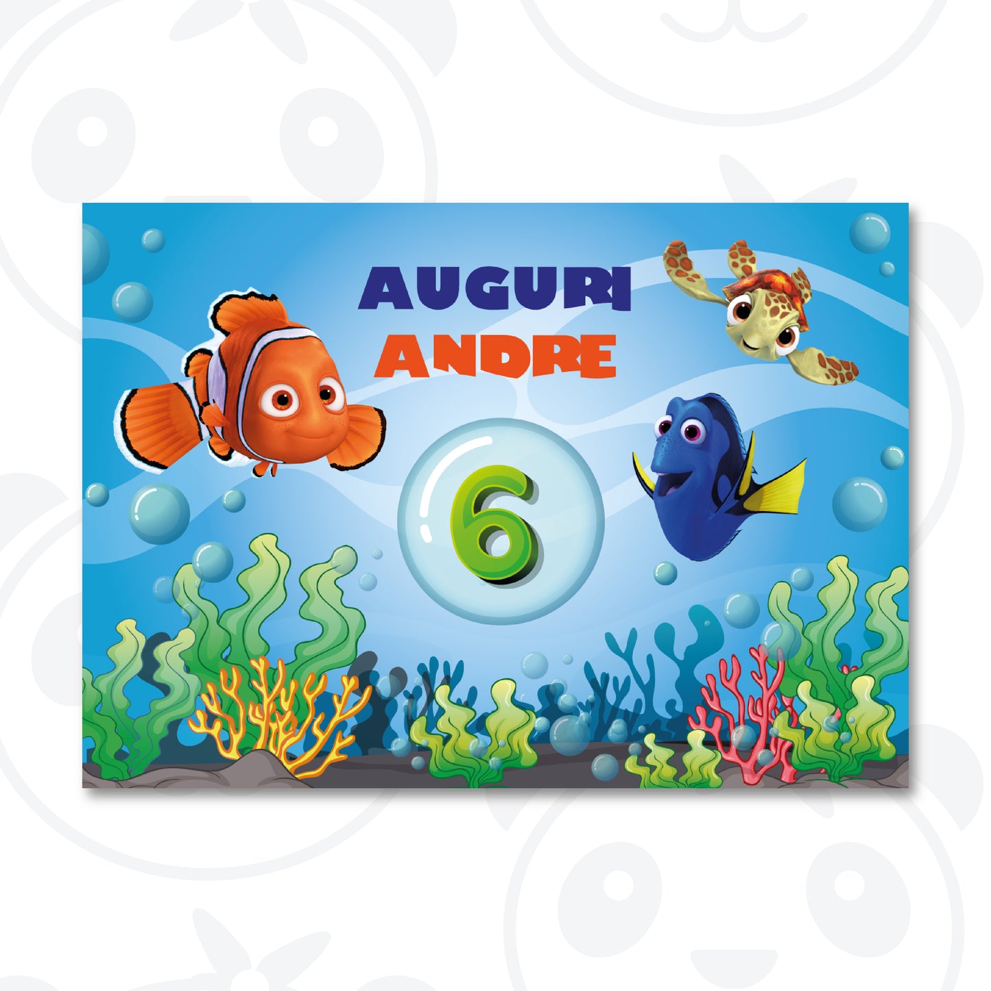 Banner compleanno Nemo