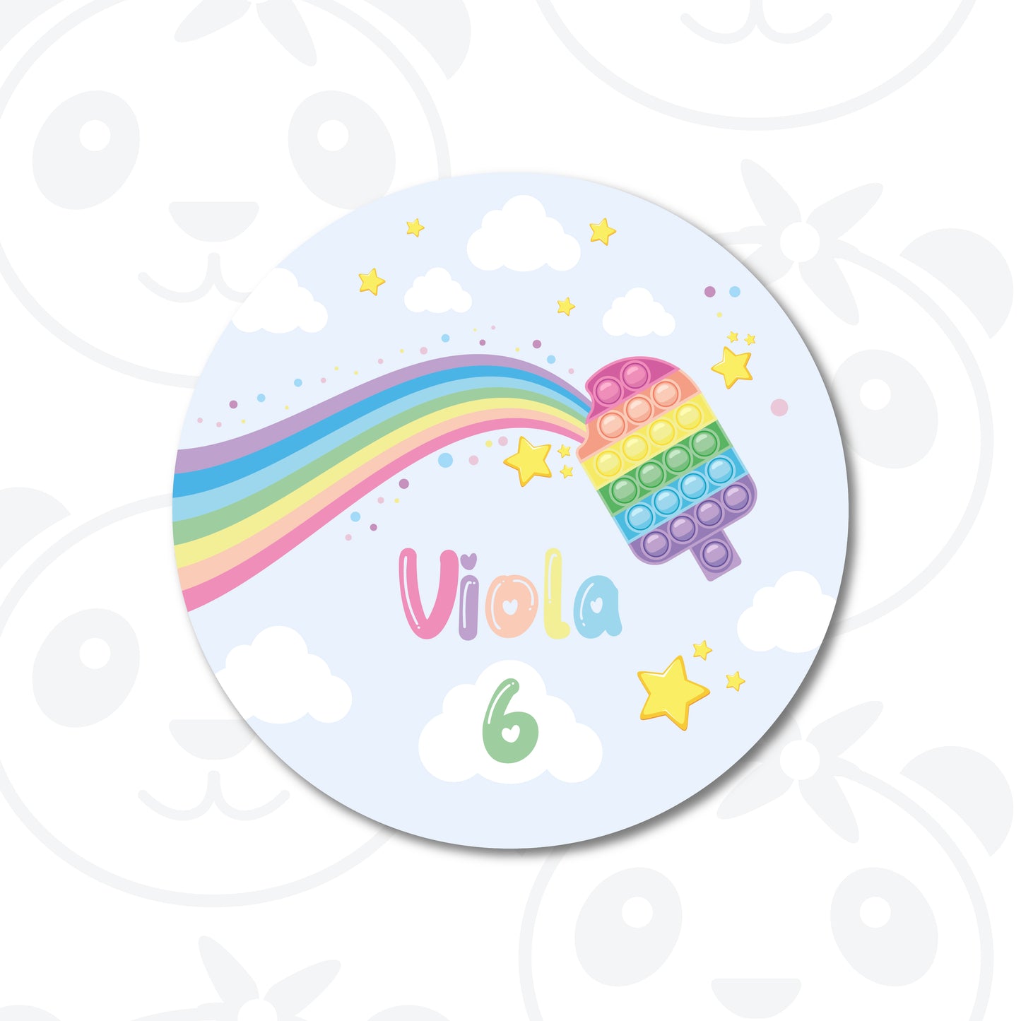 Banner compleanno POP-IT