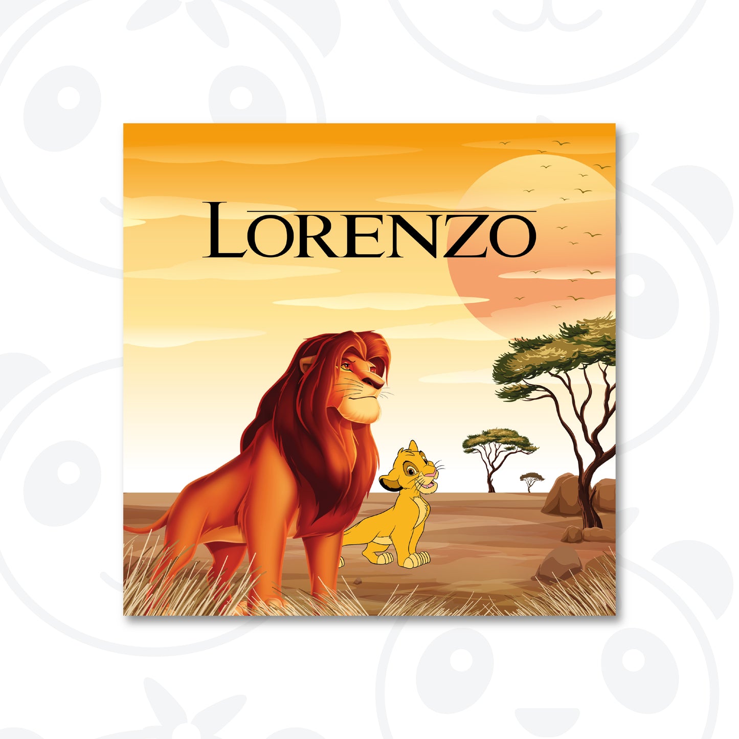 Banner Battesimo Re Leone