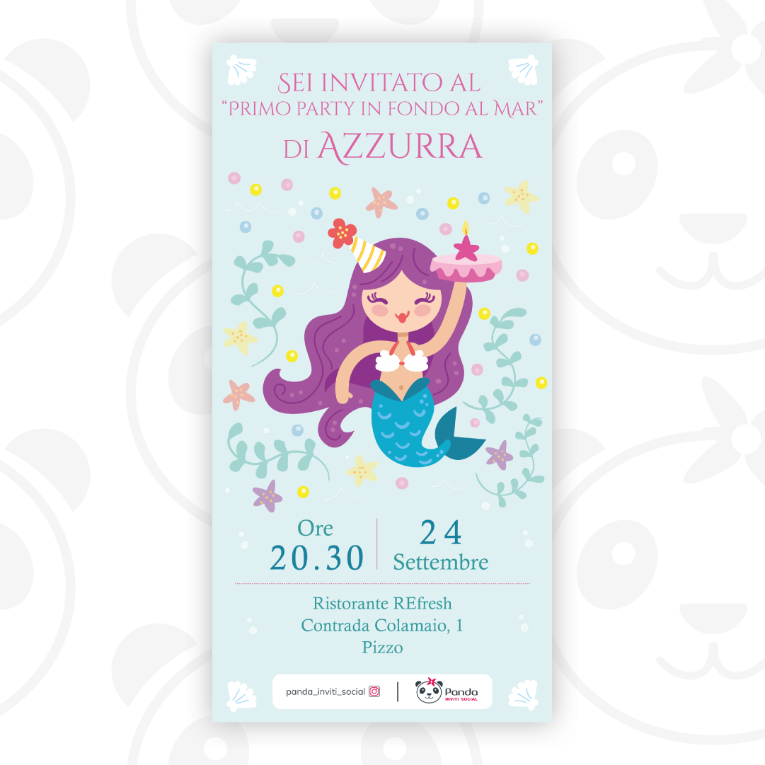 Invito digitale Super Mario – PandaInvitiSocial