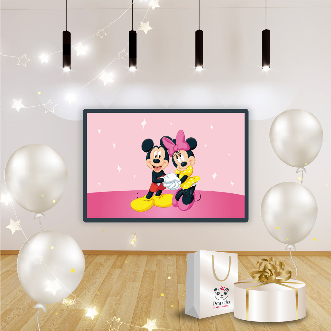 Palloncini Party Minnie, Compleanno Minnie 1 Anni, Minnie