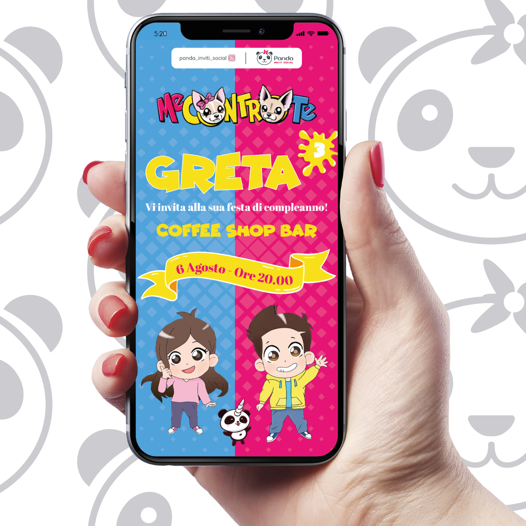 Invito digitale Me contro Te