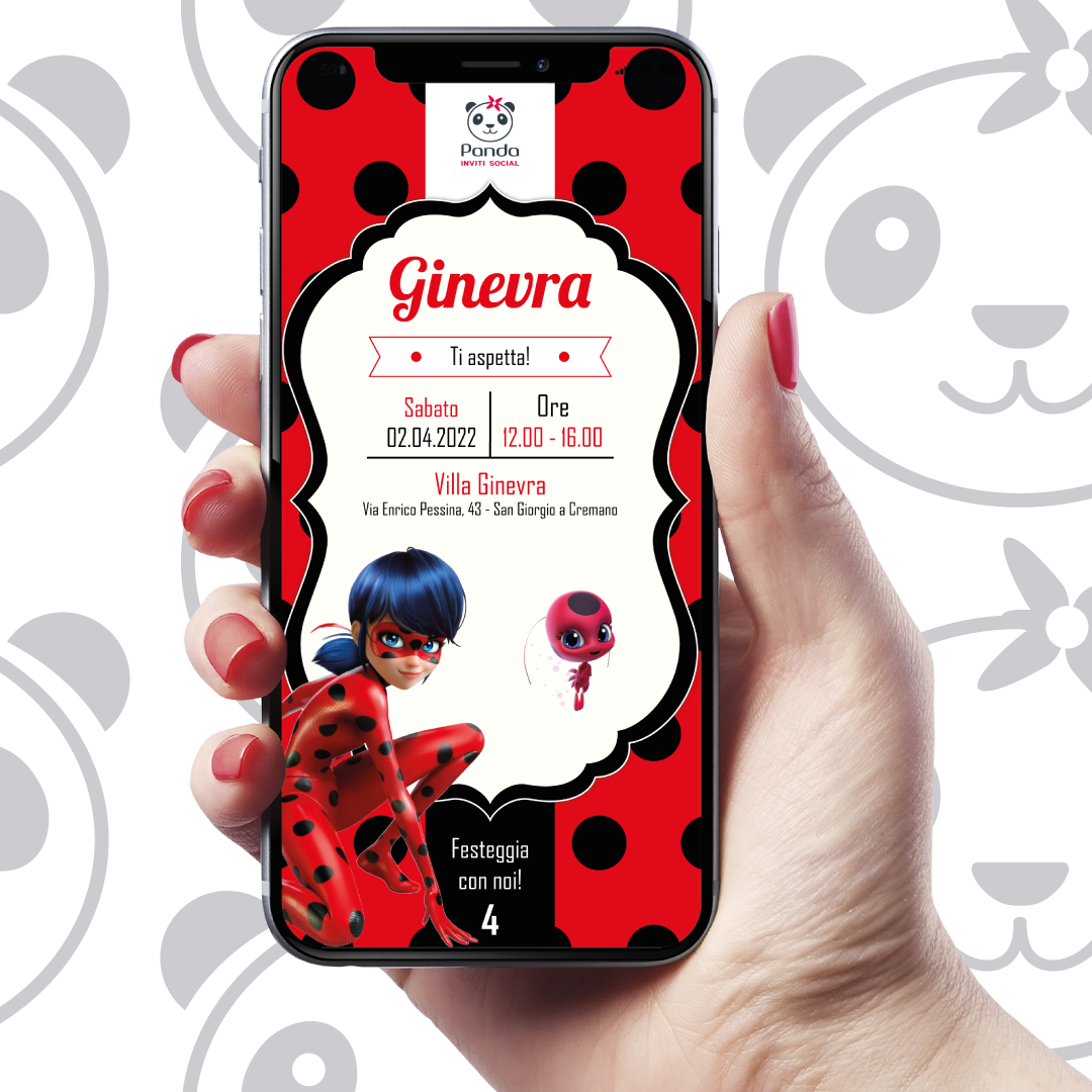 Invito digitale Miracolous