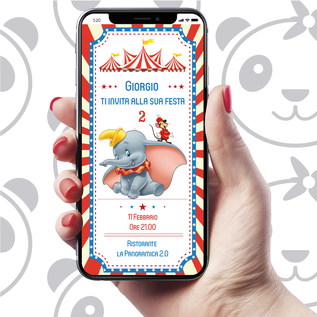 Invito digitale Dumbo