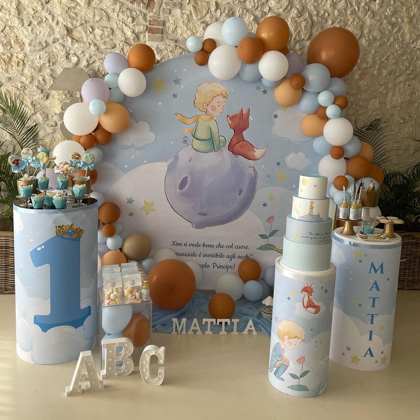 Banner compleanno Piccolo Principe