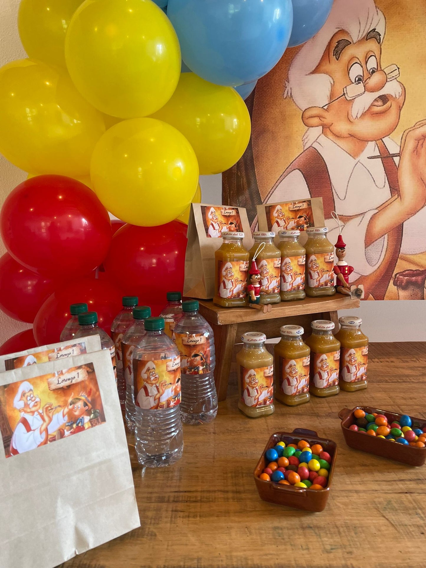 Banner compleanno Pinocchio