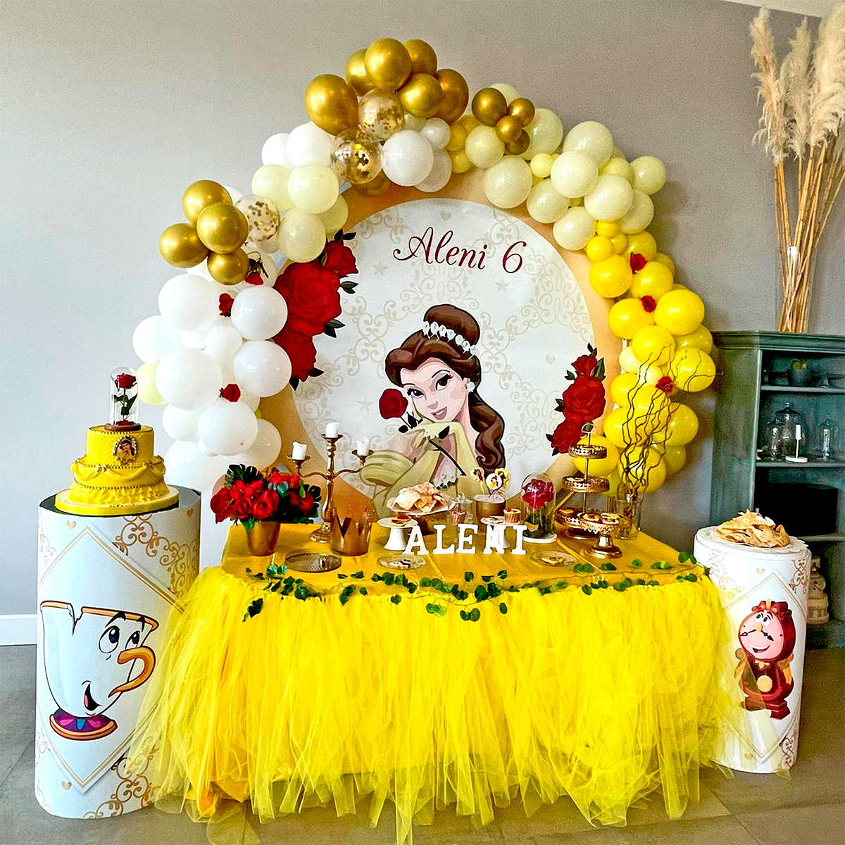 Banner compleanno Belle