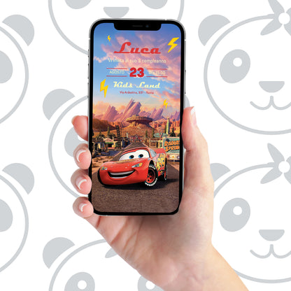 Invito digitale Cars