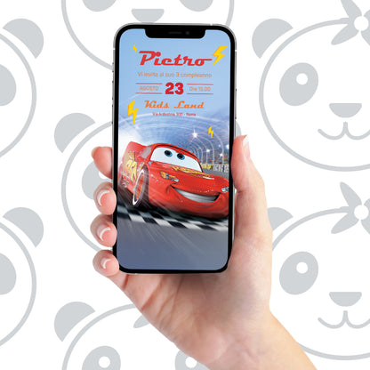 Invito digitale Cars