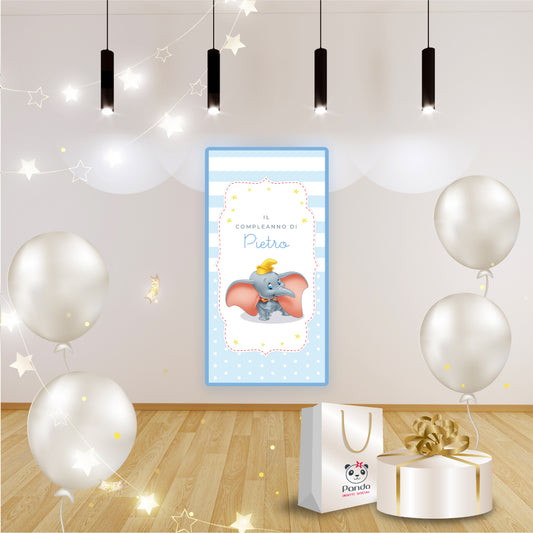 Dumbo birthday banner