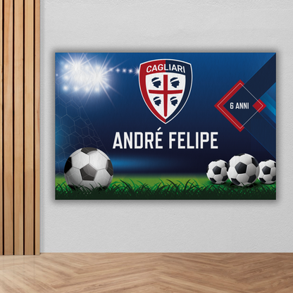 Banner compleanno Cagliari calcio