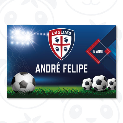 Banner compleanno Cagliari calcio