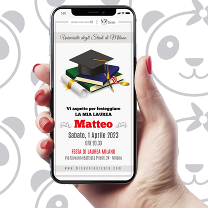 Invito digitale Laurea