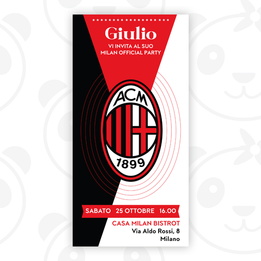 Invito digitale compleanno adulti