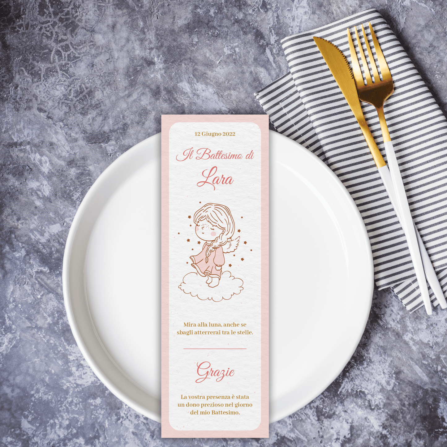 Baptism placeholder little angel