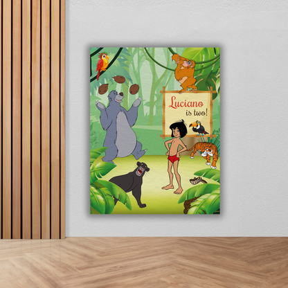 Banner compleanno Mowgli