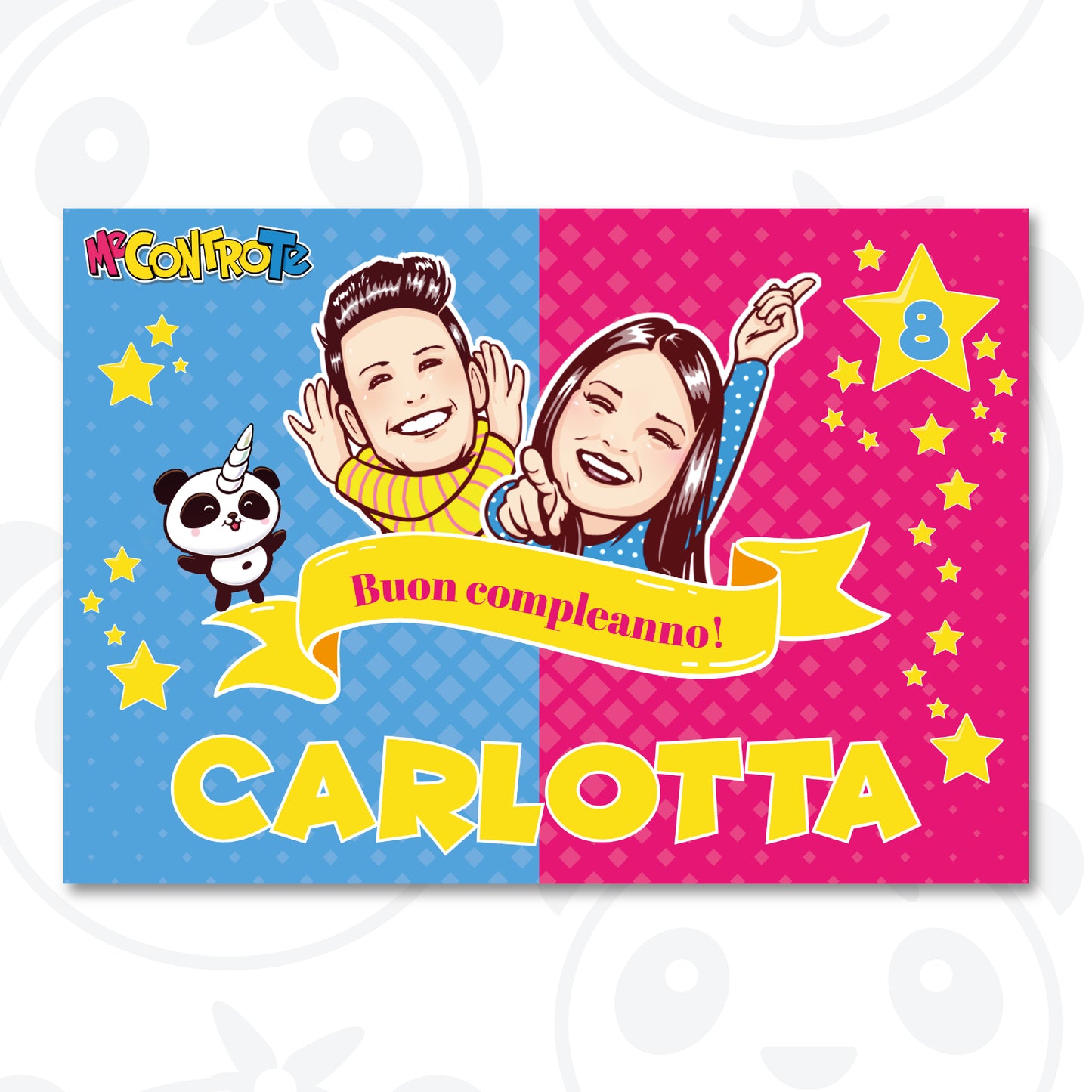 Banner compleanno Me contro Te