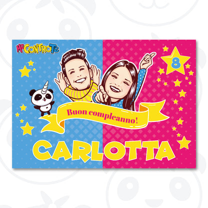 Banner compleanno Me contro Te
