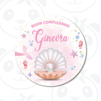 Banner compleanno sirena