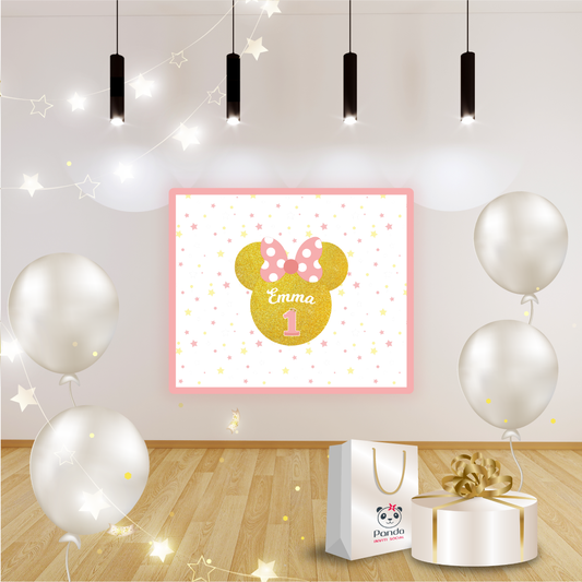 Banner compleanno Minnie