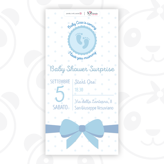 Digital Baby Shower Invitation