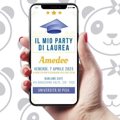 Invito digitale Laurea