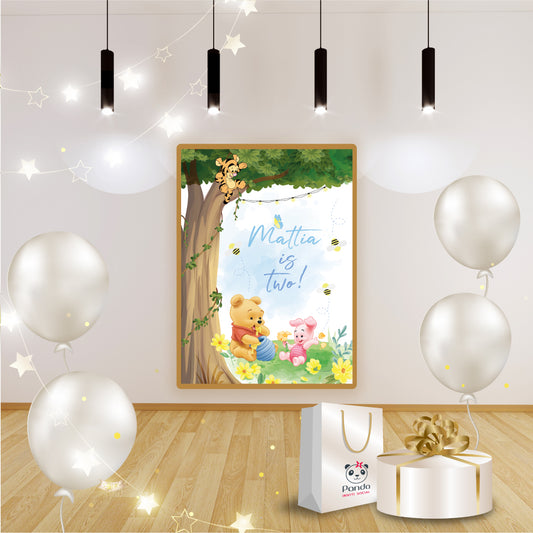 Banner compleanno Winnie The Pooh