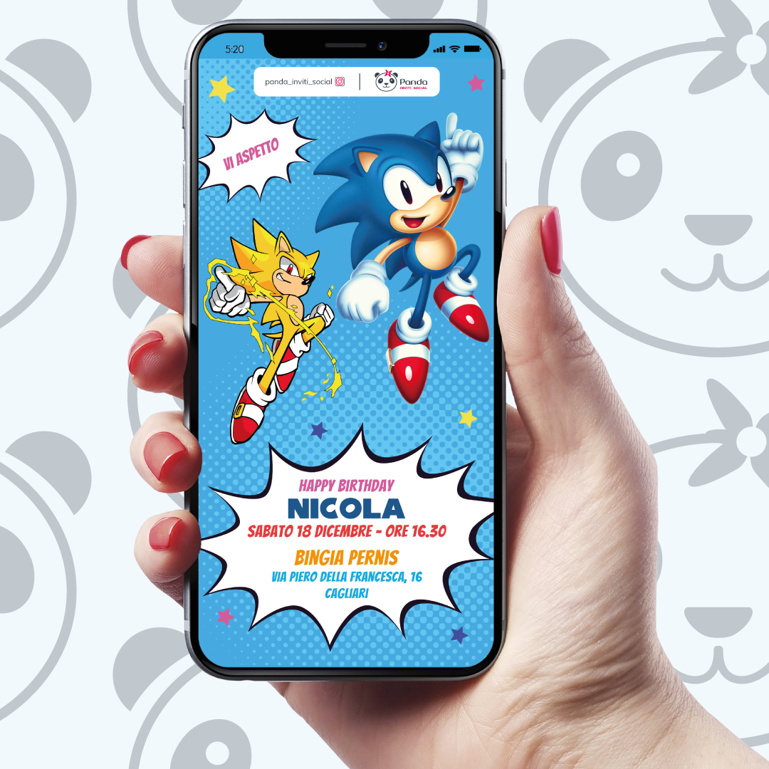 Invito digitale Sonic