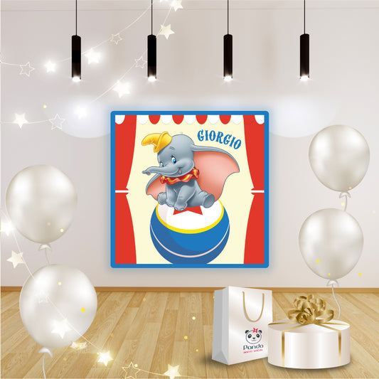 Dumbo birthday banner