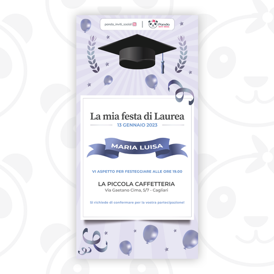 Graduation digital invitation