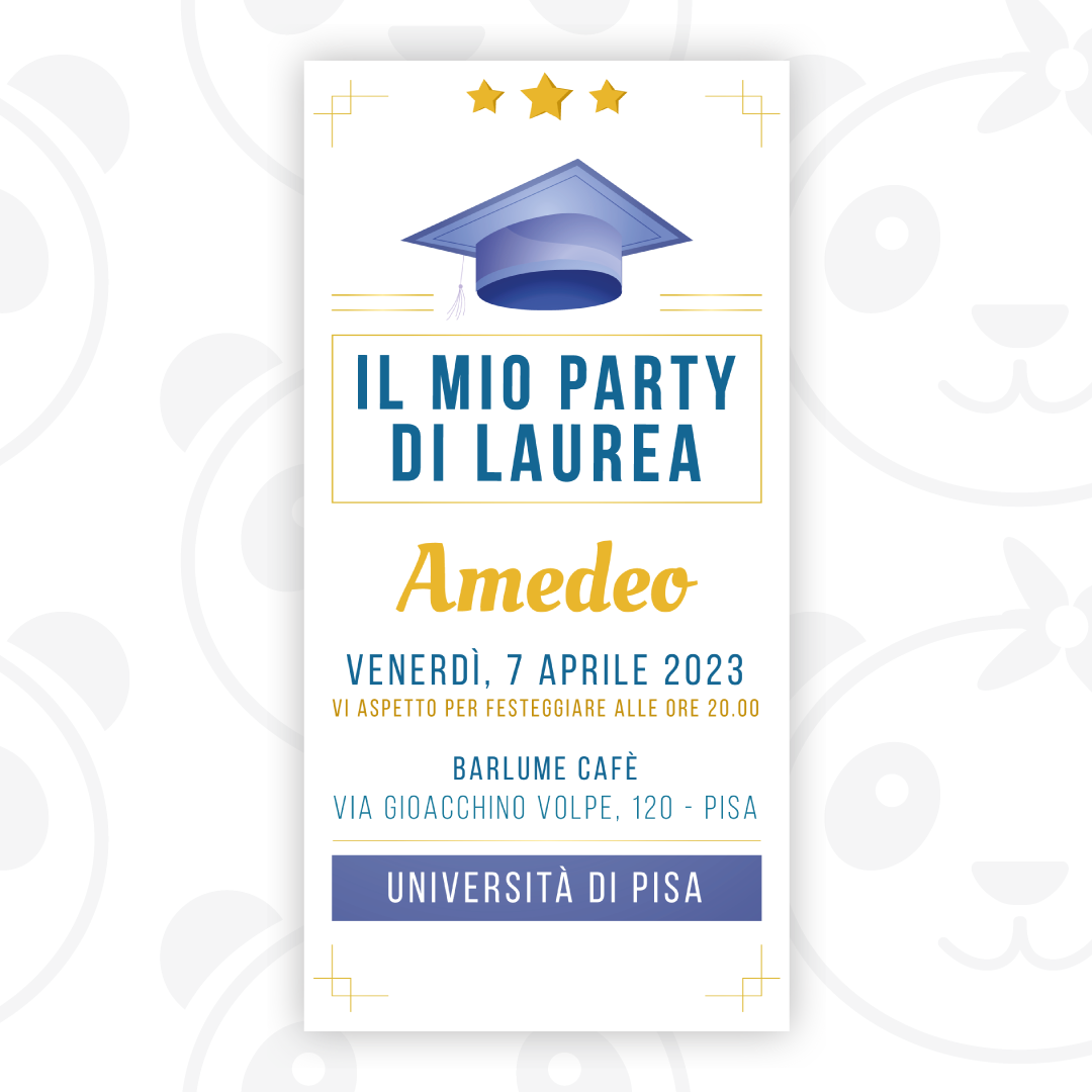 Invito digitale Laurea